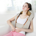 New Electric Wrap Heating & Vibrator Shoulder Massager Neck Massager with 5 function and belt